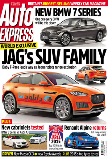 Auto Express June 2015 دانلود مجله اتوموبیل Auto Express June 2015